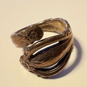 Vintage Silver Spoon Ring